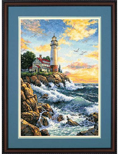 Gold Collection Rocky Point Counted Cross Stitch Kit